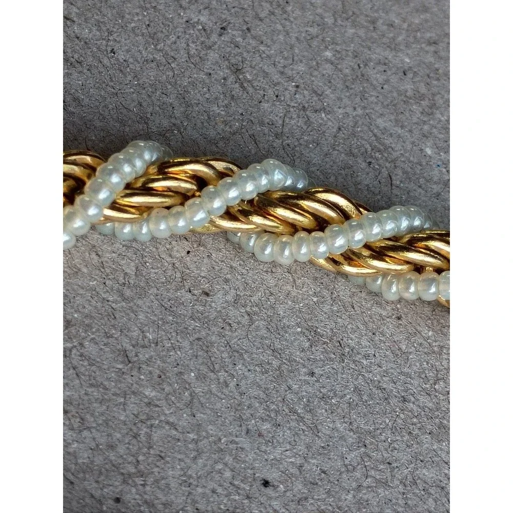 Trifari toned glass
